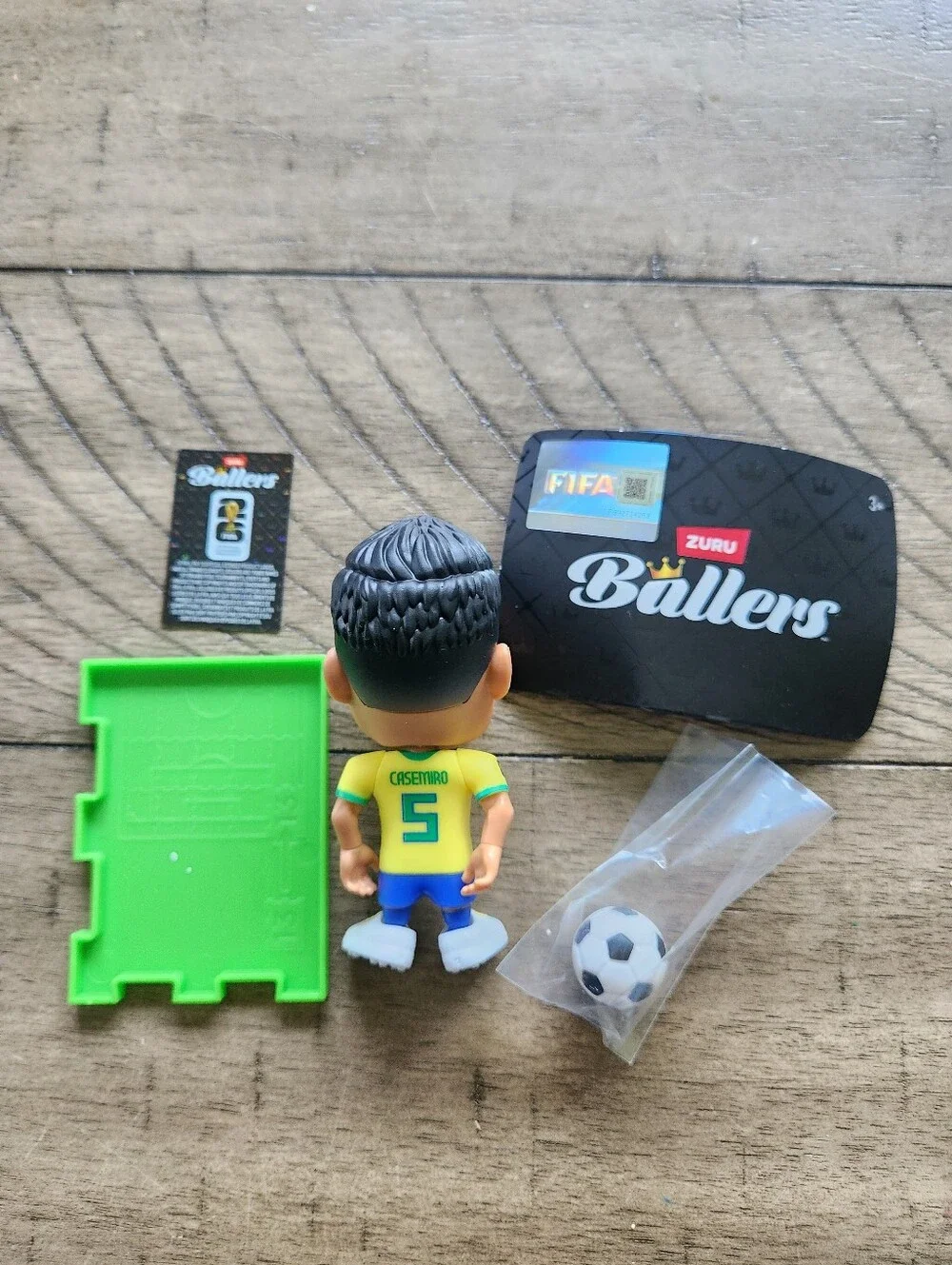 Casemiro Brazil Zuru Ballers FIFA World Cup 2026 Series 1 NEW Complete Open Pck